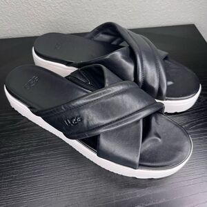 Ugg Zayne Platform Slides Size 10